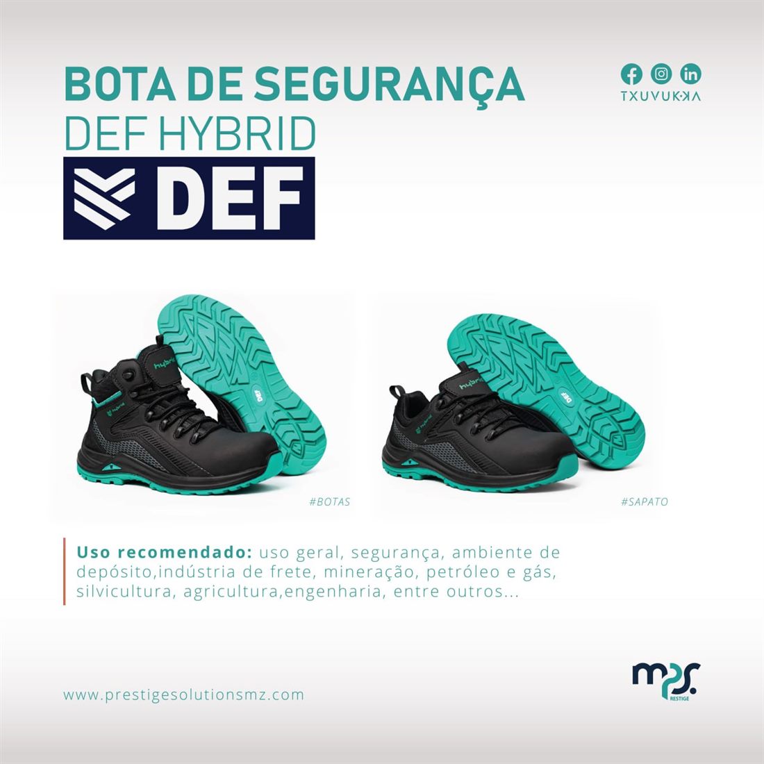 Prestige Solutions — Catálogo de Produto